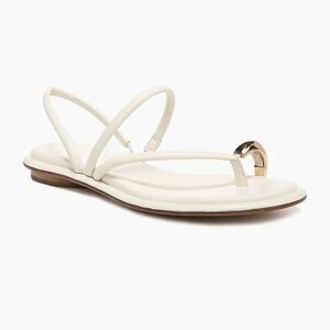 NWT Vince Lucilla Leather Toe Ring Sandal